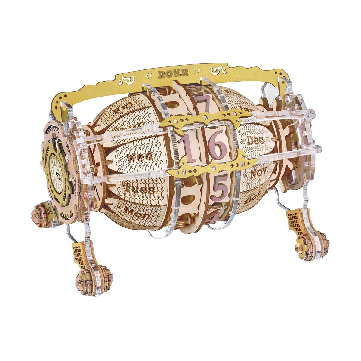 Trä 3D-pussel - Bordskalender ROKR LC801