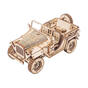Wooden 3D puzzle - Army jeep model ROKR MC701