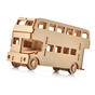 Wooden 3D puzzle - Bus Little Story D002
