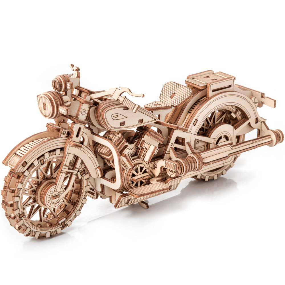 Wooden 3D puzzle - Comanche Motorcycle Little Story E023