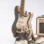 Wooden 3D puzzle - Electric guitar model ROKR TG605K