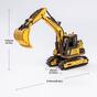 Wooden 3D puzzle - Excavator ROKR TG508K