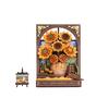 Wooden 3D puzzle - Golden Sunflower ROWOOD TH002