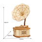 Wooden 3D puzzle - Gramophone Rolife TG408