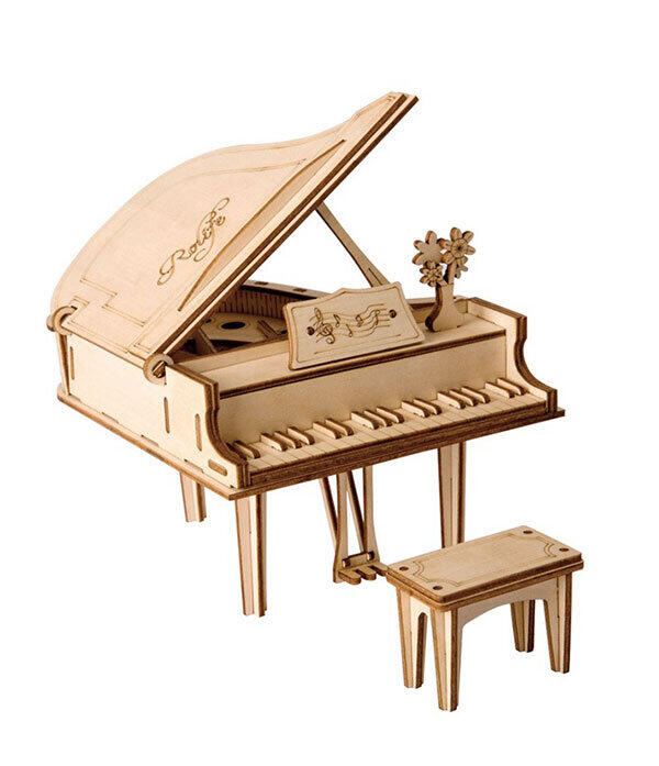 Wooden 3D puzzle - Grand piano Rolife TG402
