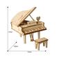 Wooden 3D puzzle - Grand piano Rolife TG402