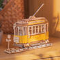 Wooden 3D puzzle - Historic tramcar Rolife TG505