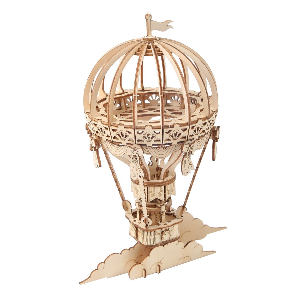 Wooden 3D puzzle - Hot air balloon Rolife TG406