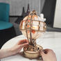 Wooden 3D puzzle - Luminous globe ROKR ST003