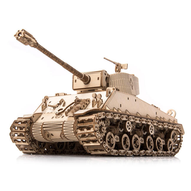 Wooden 3D puzzle - M4A38 Sherman Little Story WOT01