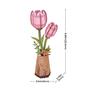 Wooden 3D puzzle - Pink tulip ROWOOD TW082