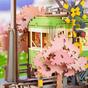 Wooden 3D puzzle - Sakura Journey Rolife TGS02