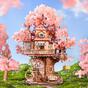 Wooden 3D puzzle - Sakura Treehouse Rolife TGS04