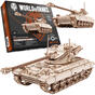Wooden 3D puzzle - Tank AMX 13 105 Little Story WOT05