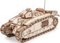 Wooden 3D puzzle - Tank Char B1 Little Story WOT06