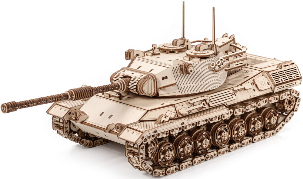 Wooden 3D puzzle - Tank Leopard 1 Little Story WOT07