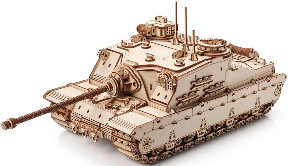 Wooden 3D puzzle - Tank Tortoise Little Story WOT08