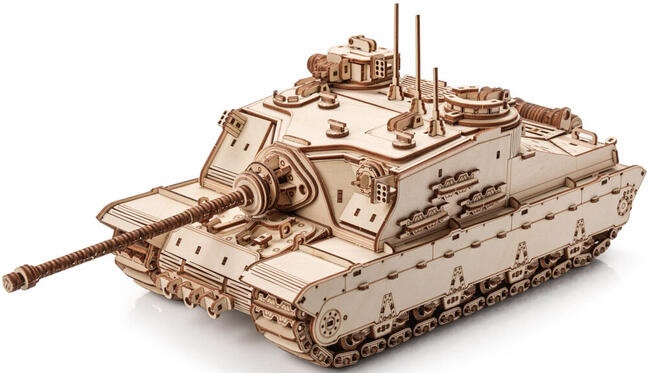 Wooden 3D puzzle - Tank Tortoise Little Story WOT08