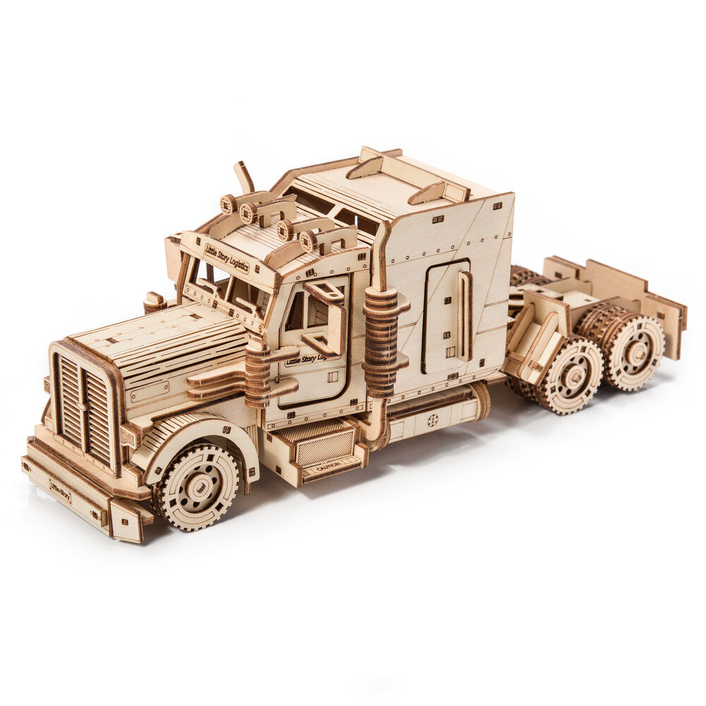 Wooden 3D puzzle - Truck Little Story E013
