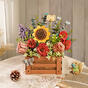 Wooden 3D puzzle - Wooden bloom box ROWOOD TW02H
