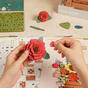 Wooden 3D puzzle - Wooden bloom box ROWOOD TW02H