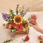 Wooden 3D puzzle - Wooden bloom box ROWOOD TW02H
