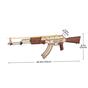 Wooden mechanical 3D puzzle - AK-47 Rifle ROKR LQ901