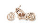 Wooden mechanical 3D puzzle - Cruiser motorbike Eco Wood Art