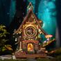 Wooden mechanical 3D puzzle - Cuckoo clock ROKR LC901C
