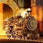 Wooden mechanical 3D puzzle - Locomotive ROKR LK701