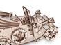Wooden mechanical 3D puzzle - Retro car Eco Wood Art