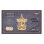 Wooden mechanical 3D puzzle - Romantic carousel ROKR AMK62