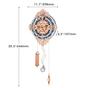 Wooden mechanical 3D puzzle - Romantic note wall clock ROKR LC701