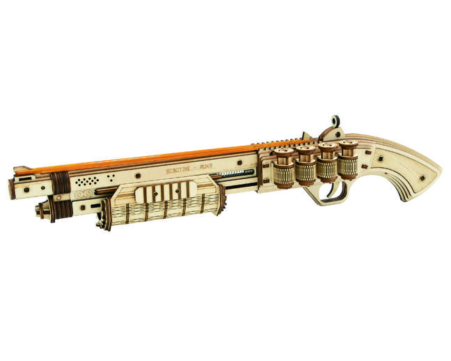 Wooden mechanical 3D puzzle - Terminator M870 ROKR LQ501
