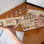 Wooden mechanical 3D puzzle - Terminator M870 ROKR LQ501