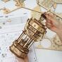 Wooden mechanical 3D puzzle - Victorian lantern ROKR AMK61